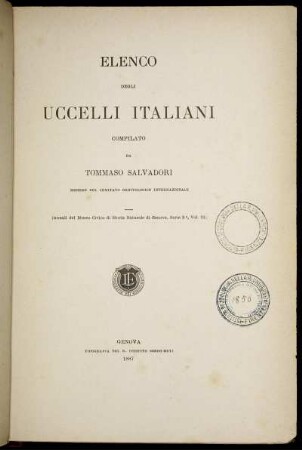 Elenco Degli Uccelli Italiani