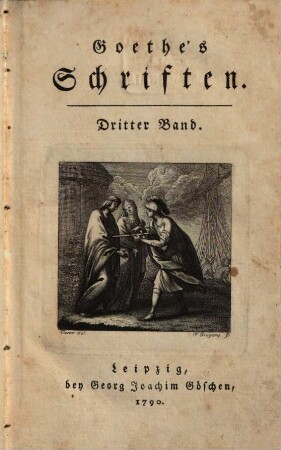 Goethe's Schriften, 3