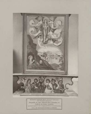 Altargemälde des sogenanten Katharinen-Altars (Seitenaltar) der Gruftkirche des Klosters Lichtenthal