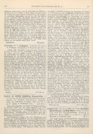 471 [Rezension] Lachmann, E., Im Morgenrot. Taufreden