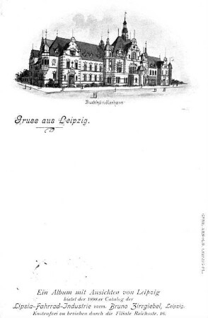 Gruss aus Leipzig: Buchhändlerhaus