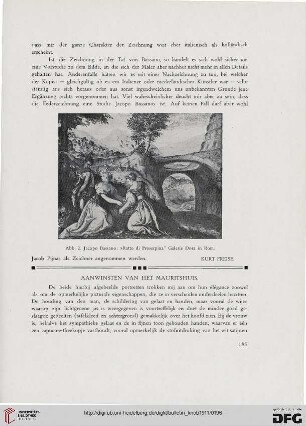 2.Ser. 4.1911: Aanwinsten van het Mauritshuis