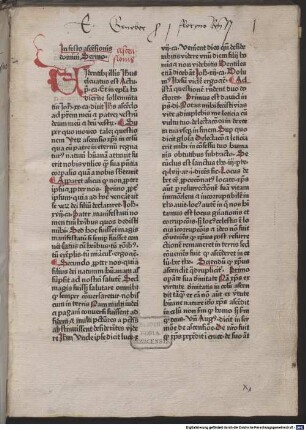 Sermones aurei de sanctis : mit ital.-lat. Mariengedicht 'Trenta foglie ha la rosa ...' und 'Triginta folia habet rosa ...'