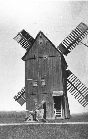 Sohland a. Rotstein. Bachmannwindmühle, Repro