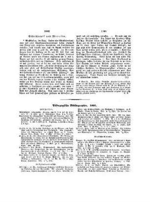 Pädagogische Bibliographie : 1847