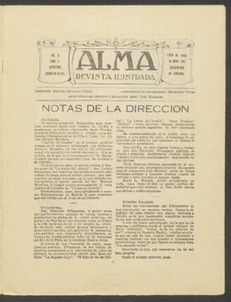 volumen 2, número 8 (30 abril 1922)