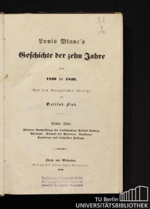 3: Weitere Entwicklung der reaktionären Politik Ludwig Philipps. Kämpfe der Parteien. Londoner Konferenz und belgischer Feldzug