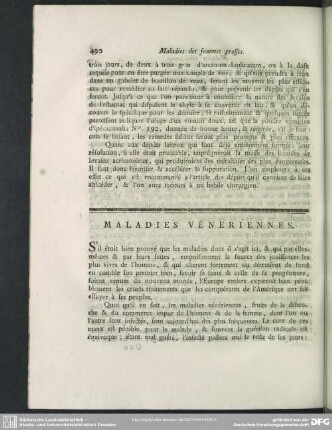 Maladies Vénériennes