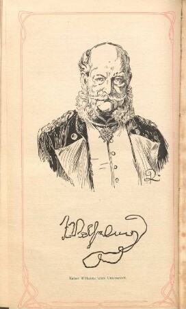 Kaiser Wilhelms letzte Unterschrift.