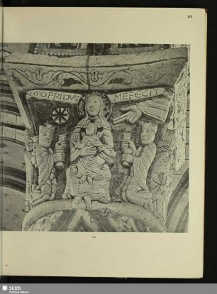 [176. Chauvigny (Vienne), Saint-Pierre, Chorsäulsenkapitelle, poitevinisch, 1. Viertel 12. Jahrh.]