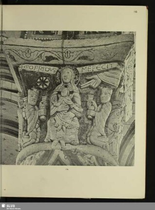 [176. Chauvigny (Vienne), Saint-Pierre, Chorsäulsenkapitelle, poitevinisch, 1. Viertel 12. Jahrh.]