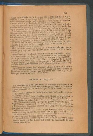 Vences y Urquiza