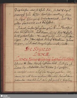De Sigillo Luna