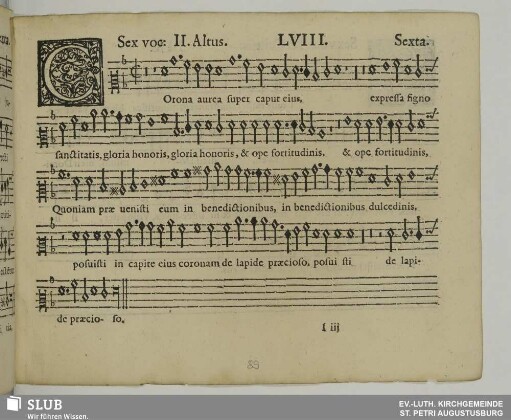 LVIII. Corona aurea