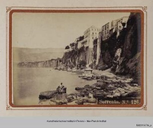 Album mit Veduten Neapels : Vedute von Sorrent