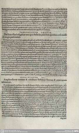 PRONUNCIATUM XC. Amplitudinem ortivam & occiduam stellarum fixarum & erraticarum adinvenire.