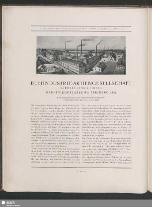 Bleiindustrie-Aktiengesellschaft Vormals Jung & Lindig