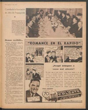 Comida de la Asociación de Jefes de Propaganda