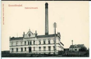 Großröhrsdorf. Elektrizitätswerk