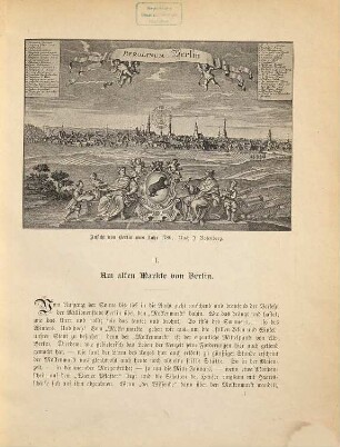 Aus Alt-Berlin : stille Ecken und Winkel der Reichshauptstadt in kulturhistorischen Schilderungen
