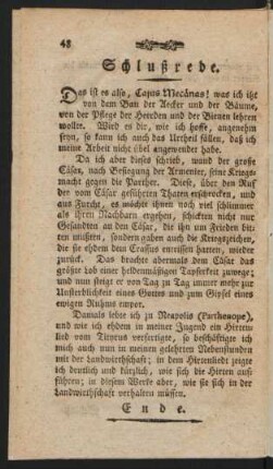 Schlußrede.