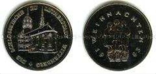 Medaille auf die Schlosskirche Wittenberg