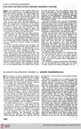 N.F. 11.1931: Unser Wandbehang