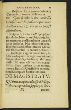 De Magistratu.