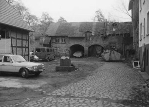 Rückenmühle; Darmstadt, Untere Mühlstraße 29, Untere Mühlstraße 29G, Untere Mühlstraße 29F, Untere Mühlstraße 29E, Untere Mühlstraße 29D, Untere Mühlstraße 29C, Untere Mühlstraße 29B, Untere Mühlstraße 29A, Die Seewiese, Der Ruthsenbach, Arheilger Woogstraße