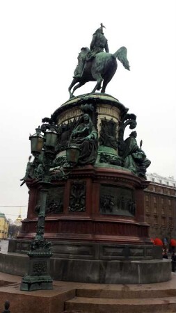 St. Petersburg: Denkmal für Nikolaus I.