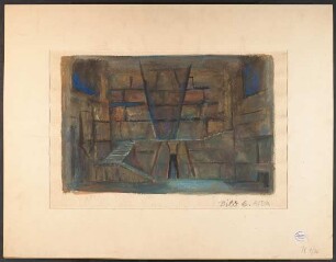 Bühnenbildentwurf: Aida Bild 6