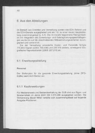 6.1.1 Kauferwerbungen