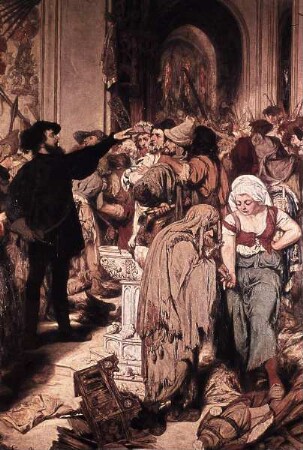 Szenen aus dem Leben Martin Luthers — Die Wiedertäufer