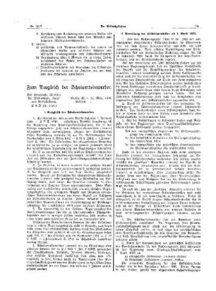 Zum Ausgleich der Schulamtsbewerber