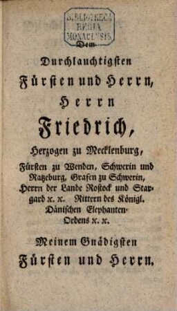Der Jude, oder altes und neues Judenthum, 1