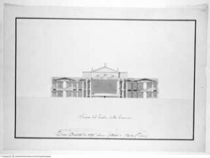 Odeon, Längsschnitt