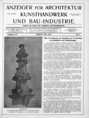 Nr. 5, Mai 1913