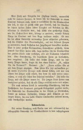 Nebenarbeiten