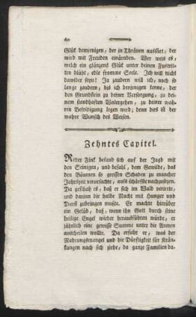 Zehntes Capitel.
