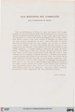 24: Una madonna del Correggio nell'Hofmuseum di Vienna