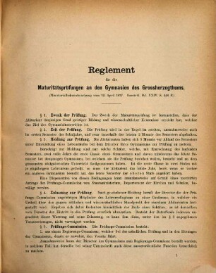 Programm des Grossherzoglichen Gymnasiums zu Oldenburg : Ostern .., 1877/78 (1878)