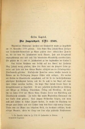 Aus den Papieren des k.b. Staatsministers Maximilian Freiherrn von Lerchenfeld