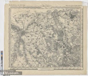 Oberreitscher Landesatlas von Sachsen (Blatt II Leipzig).