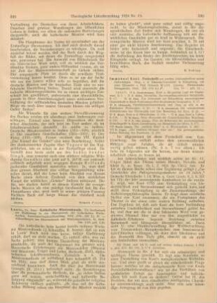 329-330 [Rezension] Louis, Peter, Katholische Missionskunde