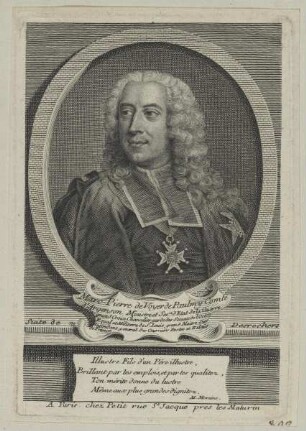 Bildnis des Marc-Pierre de Voyer de Paulmy d' Argenson