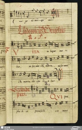 5 Ludwig Senfl: Vita in ligno moritur