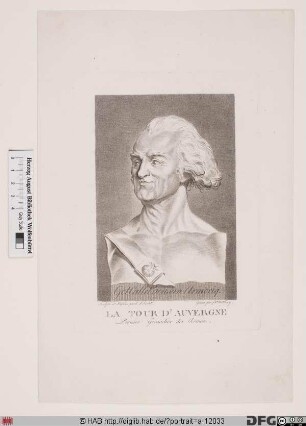 Bildnis Théophile-Malo Corret de Latour d'Auvergne