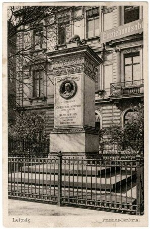 Leipzig : Friccius-Denkmal