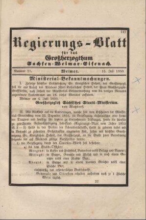 Nr. 21 : 15. Juli 1859