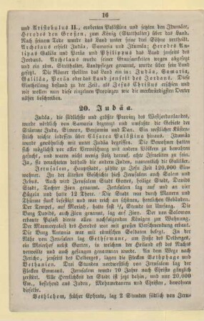 20. Judäa